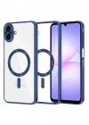 Mey İthalat®  Samsung Galaxy A07 4G Kross Magneticsafe Kapak - Lacivert