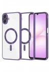Mey İthalat®  Samsung Galaxy A07 4G Kross Magneticsafe Kapak - Mor