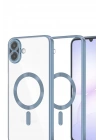 Mey İthalat®  Samsung Galaxy A07 4G Kross Magneticsafe Kapak - Sierra Blue