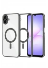 Mey İthalat®  Samsung Galaxy A07 4G Kross Magneticsafe Kapak - Siyah