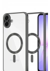 Mey İthalat®  Samsung Galaxy A07 4G Kross Magneticsafe Kapak - Siyah
