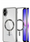 Mey İthalat®  Samsung Galaxy A07 4G Kross Magneticsafe Kapak - Titan Gri