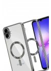 Mey İthalat®  Samsung Galaxy A07 4G Kross Magneticsafe Kapak - Titan Gri