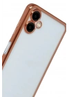 Mey İthalat®  Samsung Galaxy A07 4G  Lensli Silikon - Çöl Titanyum
