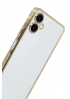 Mey İthalat®  Samsung Galaxy A07 4G  Lensli Silikon - Gold