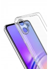 Mey İthalat®  Samsung Galaxy A07 4G Lüx Şeffaf Silikon - Şeffaf
