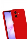 Mey İthalat®  Samsung Galaxy A07 4G Nano içi Kadife Silikon - Kırmızı