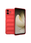 Mey İthalat®  Samsung Galaxy A07 4G Optimum Silikon - Kırmızı