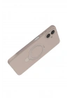 Mey İthalat®  Samsung Galaxy A07 4G Regal Magsafe Standlı Kapak - Çöl Titanyum