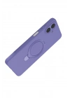 Mey İthalat®  Samsung Galaxy A07 4G Regal Magsafe Standlı Kapak - Lila
