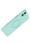 Mey İthalat®  Samsung Galaxy A07 4G Regal Magsafe Standlı Kapak - Su Yeşili