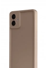 Mey İthalat®  Samsung Galaxy A07 4G Viera Silikon - Kahverengi
