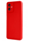 Mey İthalat®  Samsung Galaxy A07 4G Viera Silikon - Kırmızı