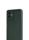 Mey İthalat®  Samsung Galaxy A07 4G Viera Silikon - Koyu Yeşil