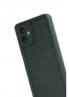Mey İthalat®  Samsung Galaxy A07 4G Viera Silikon - Koyu Yeşil