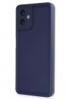 Mey İthalat®  Samsung Galaxy A07 4G Viera Silikon - Lacivert