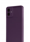 Mey İthalat®  Samsung Galaxy A07 4G Viera Silikon - Mürdüm