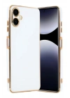 Mey İthalat®  Samsung Galaxy A07 4G Volet Silikon - Beyaz