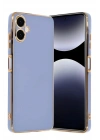 Mey İthalat®  Samsung Galaxy A07 4G Volet Silikon - Mavi