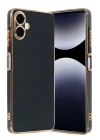 Mey İthalat®  Samsung Galaxy A07 4G Volet Silikon - Siyah