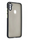 Mey İthalat®  Samsung Galaxy A11 Kılıf Montreal Silikon Kapak - Lacivert
