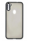 Mey İthalat®  Samsung Galaxy A11 Kılıf Montreal Silikon Kapak - Lacivert