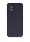 Mey İthalat®  Samsung Galaxy A13 4G Kılıf First Silikon - Lacivert