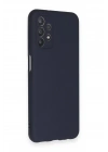 Mey İthalat®  Samsung Galaxy A13 4G Kılıf First Silikon - Lacivert