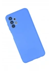 Mey İthalat®  Samsung Galaxy A13 4G Kılıf First Silikon - Mavi