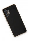 Mey İthalat®  Samsung Galaxy A13 4G Kılıf Volet Silikon - Siyah