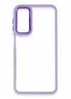 Mey İthalat®  Samsung Galaxy A14 4G Kılıf Dora Kapak - Lila