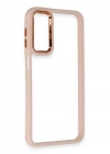Mey İthalat®  Samsung Galaxy A14 4G Kılıf Dora Kapak - Pudra