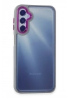 Mey İthalat®  Samsung Galaxy A14 4G Kılıf Dora Kapak - Sierra Blue