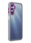 Mey İthalat®  Samsung Galaxy A14 4G Kılıf Dora Kapak - Sierra Blue
