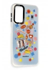 Mey İthalat®  Samsung Galaxy A14 4G Kılıf Estoril Desenli Kapak - Estoril - 16