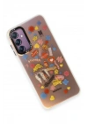 Mey İthalat®  Samsung Galaxy A14 4G Kılıf Estoril Desenli Kapak - Estoril - 16