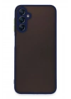 Mey İthalat®  Samsung Galaxy A14 4G Kılıf Montreal Silikon Kapak - Lacivert