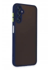 Mey İthalat®  Samsung Galaxy A14 4G Kılıf Montreal Silikon Kapak - Lacivert