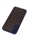 Mey İthalat®  Samsung Galaxy A14 4G Kılıf Montreal Silikon Kapak - Lacivert