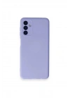 Mey İthalat®  Samsung Galaxy A14 4G Kılıf Nano içi Kadife Silikon - Lila