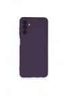 Mey İthalat®  Samsung Galaxy A14 4G Kılıf Nano içi Kadife Silikon - Mor