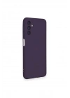 Mey İthalat®  Samsung Galaxy A14 4G Kılıf Nano içi Kadife Silikon - Mor