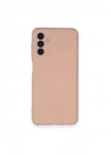 Mey İthalat®  Samsung Galaxy A14 4G Kılıf Nano içi Kadife Silikon - Pudra