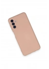 Mey İthalat®  Samsung Galaxy A14 4G Kılıf Nano içi Kadife Silikon - Pudra