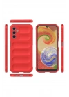Mey İthalat®  Samsung Galaxy A14 4G Kılıf Optimum Silikon - Kırmızı