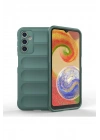 Mey İthalat®  Samsung Galaxy A14 4G Kılıf Optimum Silikon - Koyu Yeşil