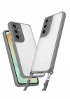 Mey İthalat®  Samsung Galaxy A14 4G Kılıf Penta Silikon Kılıf - Titan Gri