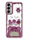 Mey İthalat®  Samsung Galaxy A14 4G Kılıf Sweet Desenli Silikon Kapak - Pembe