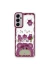 Mey İthalat®  Samsung Galaxy A14 4G Kılıf Sweet Desenli Silikon Kapak - Pembe
