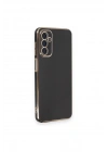 Mey İthalat®  Samsung Galaxy A14 4G Kılıf Volet Silikon - Siyah